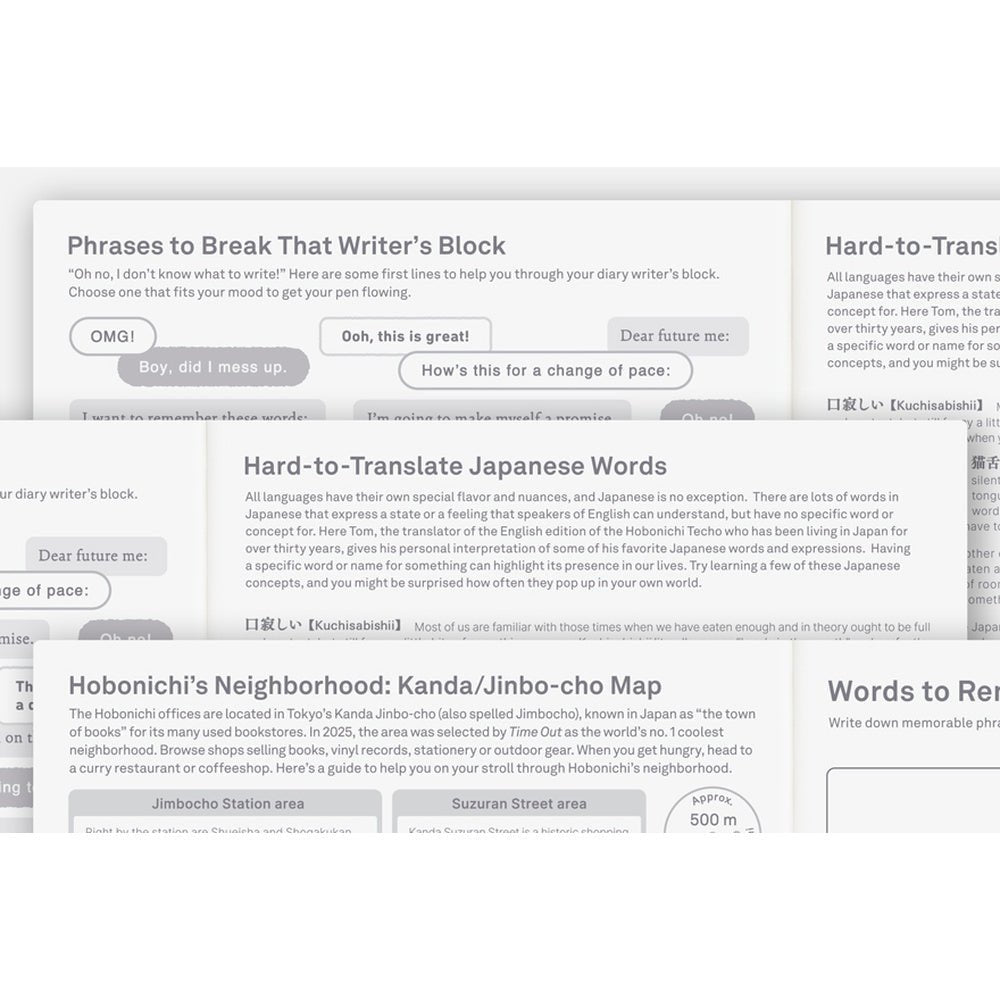 Hobonichi Techo Cousin A5 - 2027 - Famous | Online Store