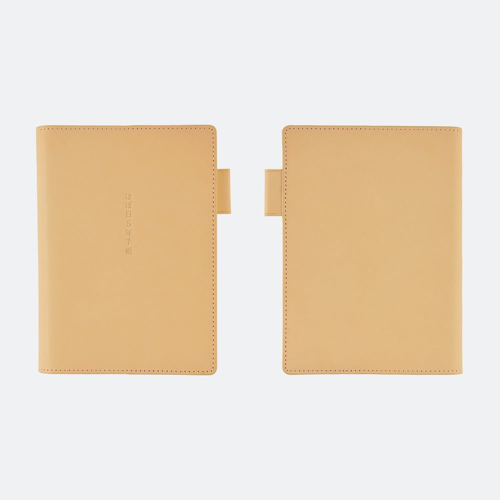 Hobonichi Techo Cover 5-Year A6 - Leather: Natural - Famous | Online Store