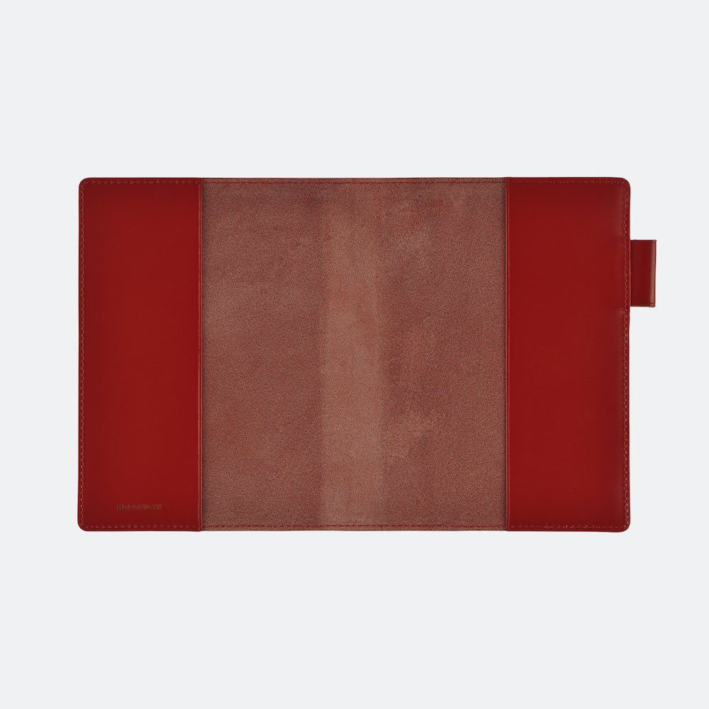 Hobonichi Techo Cover 5-Year A6 - Leather: Red - Famous | Online Store