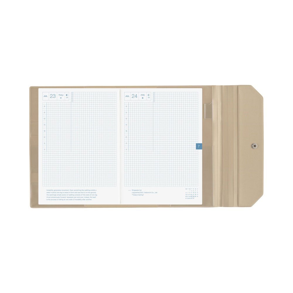 Hobonichi Techo Cover Cousin A5 - Alettone: Gray - Famous | Online Store