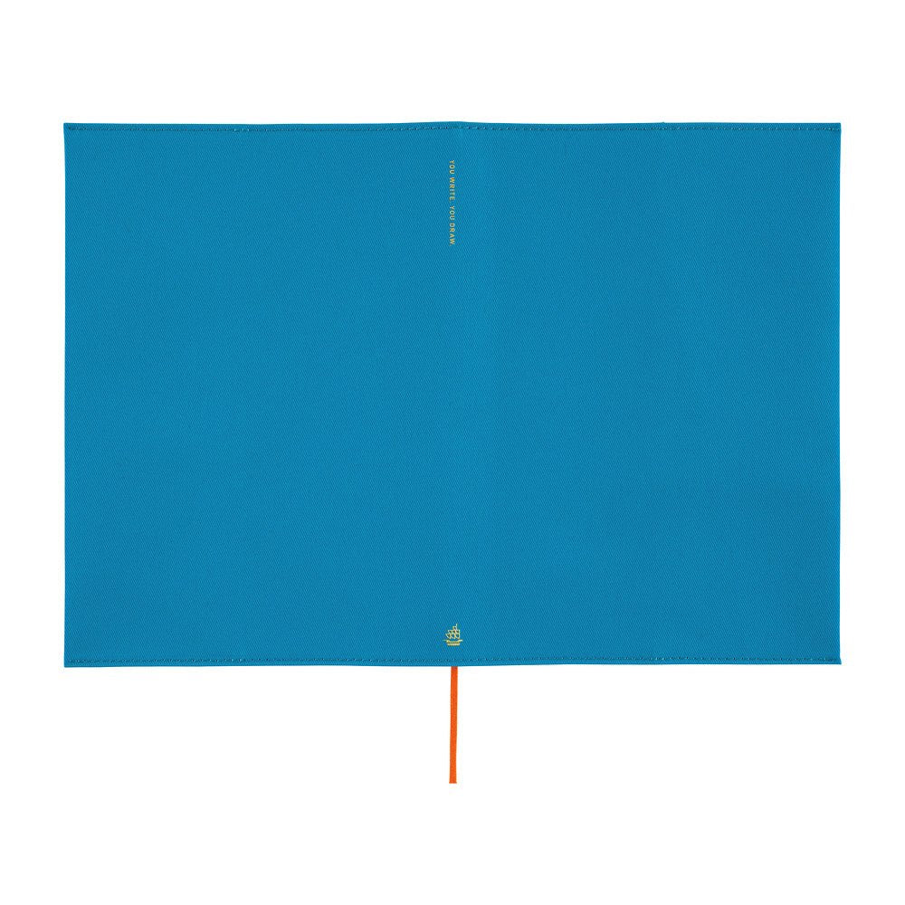 Hobonichi Techo Cover Cousin A5 - Folio: Ocean Blue - Famous | Online Store