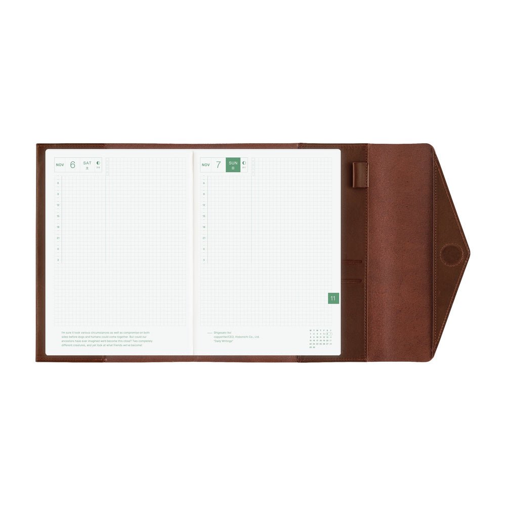 Hobonichi Techo Cover Cousin A5 - Glow: Chianti - Famous | Online Store