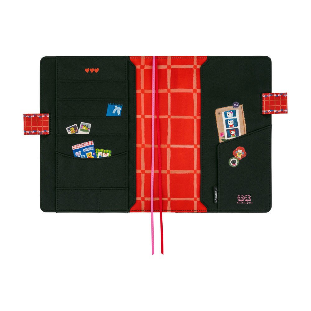Hobonichi Techo Cover Cousin A5 - Yumi Kitagishi: White Cat's Daily Life - Famous | Online Store