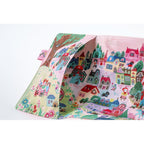 Hobonichi Techo Cover Cousin A5 - Yumi Kitagishi: White Cat Village - Famous | Online Store