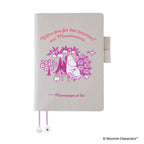 Hobonichi Techo Cover Cousin A5 - Moomin: My Yard (Pink Gray) - Famous | Online Store