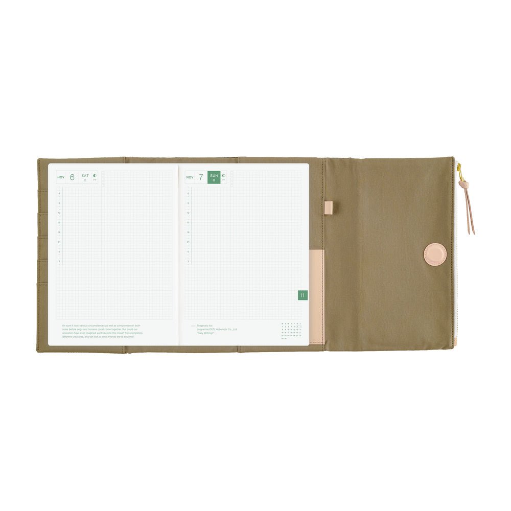 Hobonichi Techo Cover Cousin A5 - Tragen: Bitter Plaid - Famous | Online Store