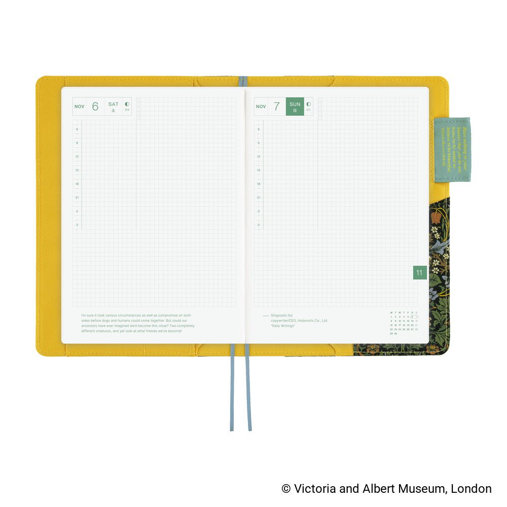 Hobonichi Techo Cover Cousin A5 - V&A Series: Blackthorn - Famous | Online Store