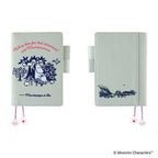 Hobonichi Techo Cover Original A6 - Moomin: My Yard (Pale Mint) - Famous | Online Store