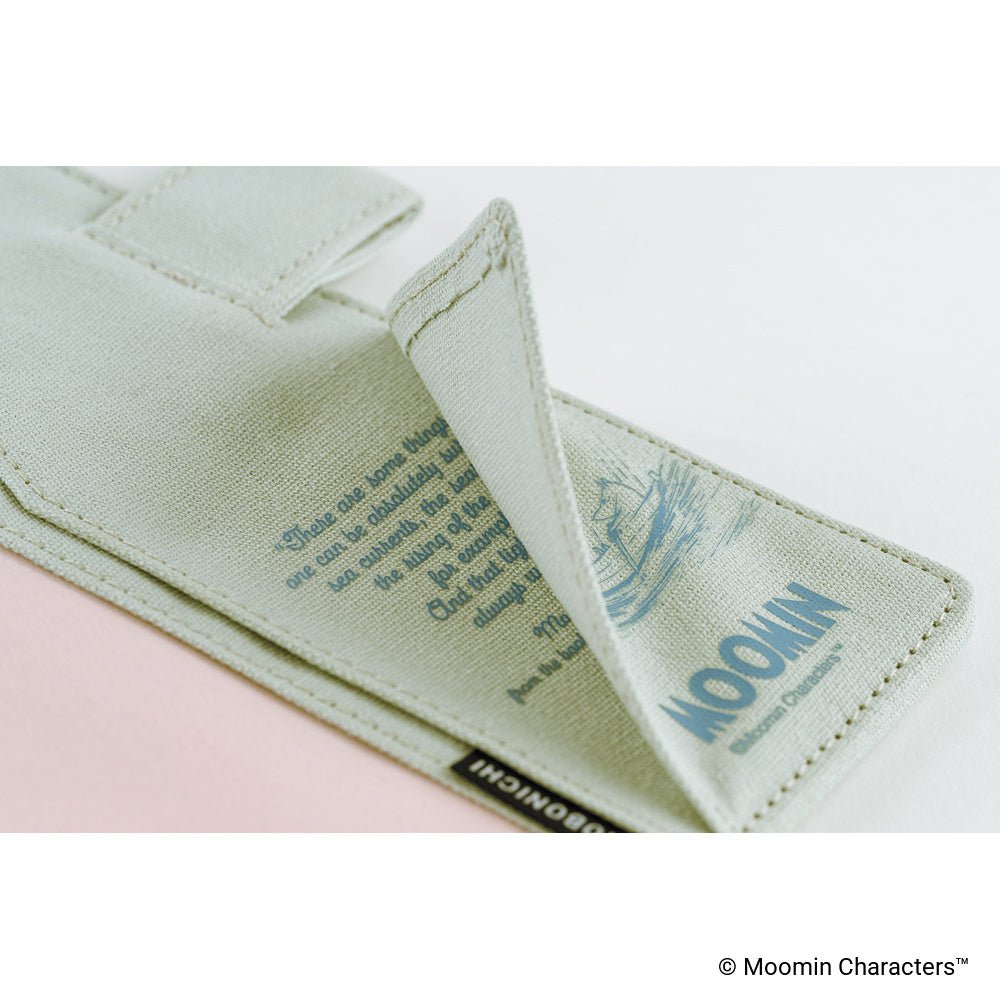 Hobonichi Techo Cover Original A6 - Moomin: My Yard (Pale Mint) - Famous | Online Store