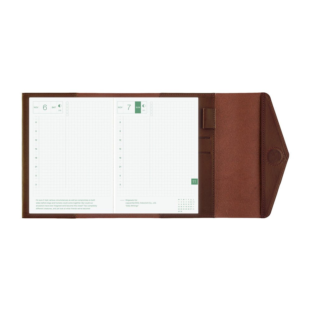 Hobonichi Techo Cover Original A6 - Glow: Chianti - Famous | Online Store