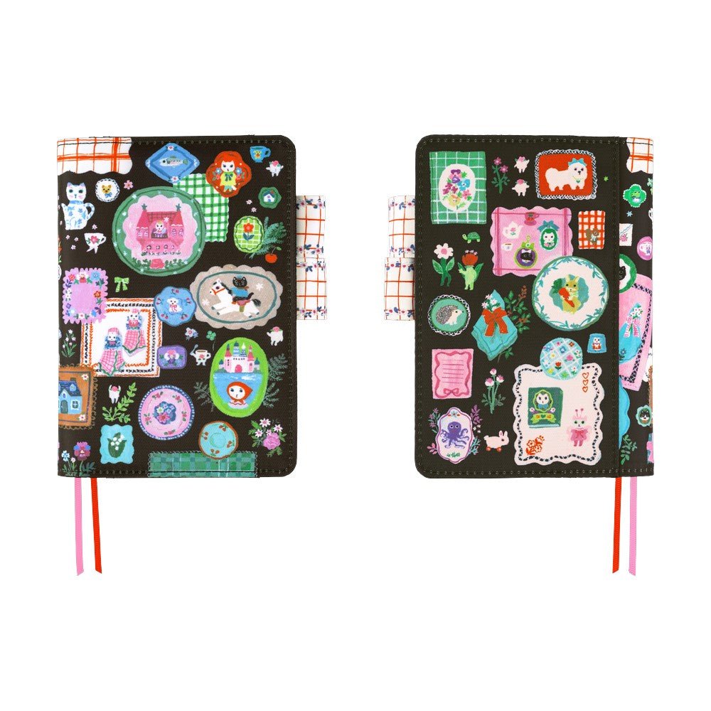 Hobonichi Techo Cover Original A6 - Yumi Kitagishi: White Cat's Table Decorations - Famous | Online Store