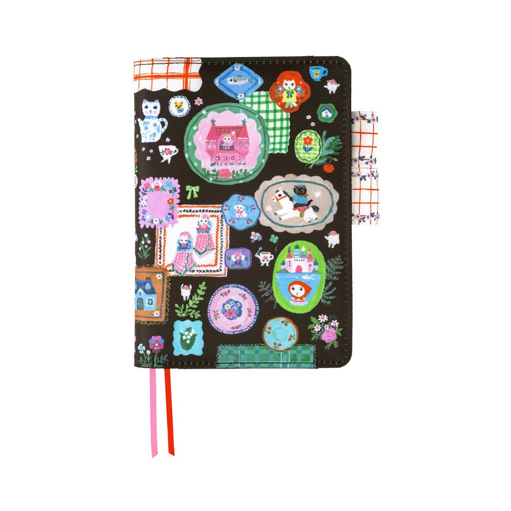 Hobonichi Techo Cover Original A6 - Yumi Kitagishi: White Cat's Table Decorations - Famous | Online Store