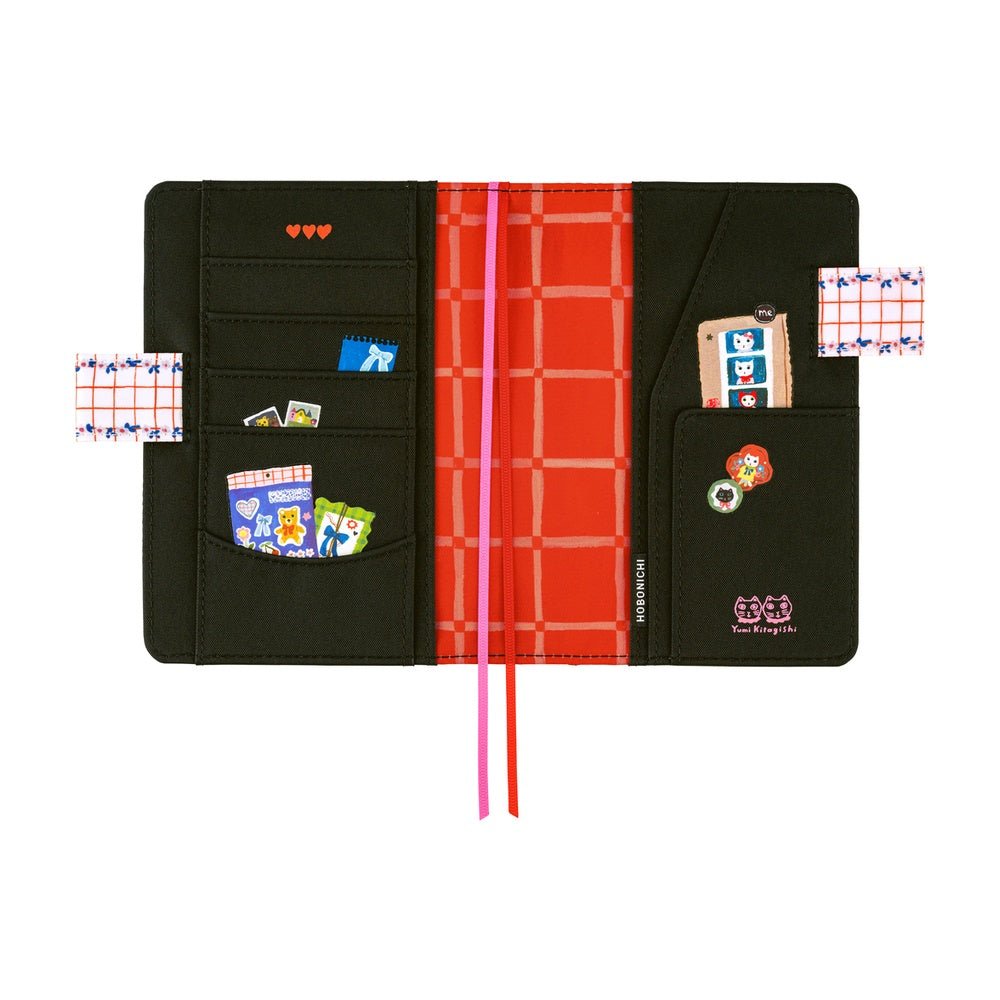 Hobonichi Techo Cover Original A6 - Yumi Kitagishi: White Cat's Table Decorations - Famous | Online Store