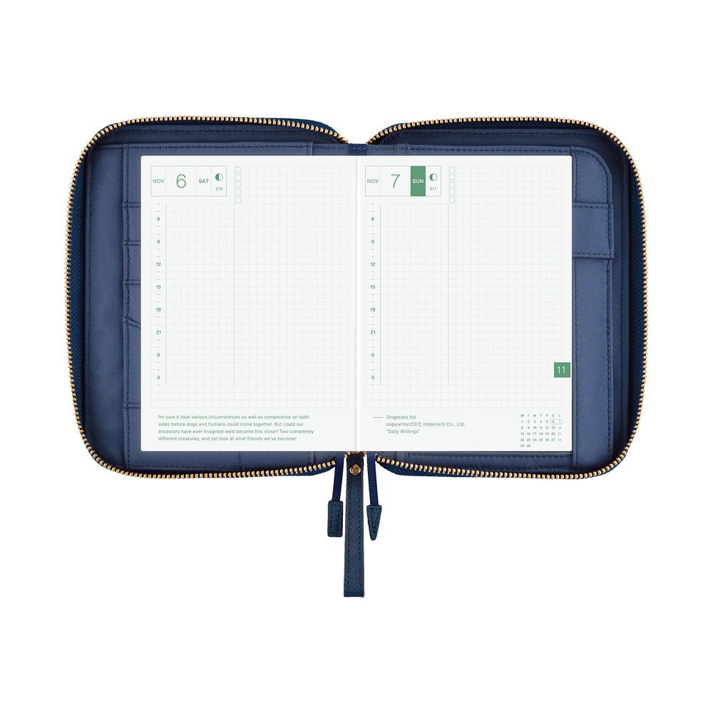 Hobonichi Techo Cover Original A6 - Single Color: Lago - Famous | Online Store