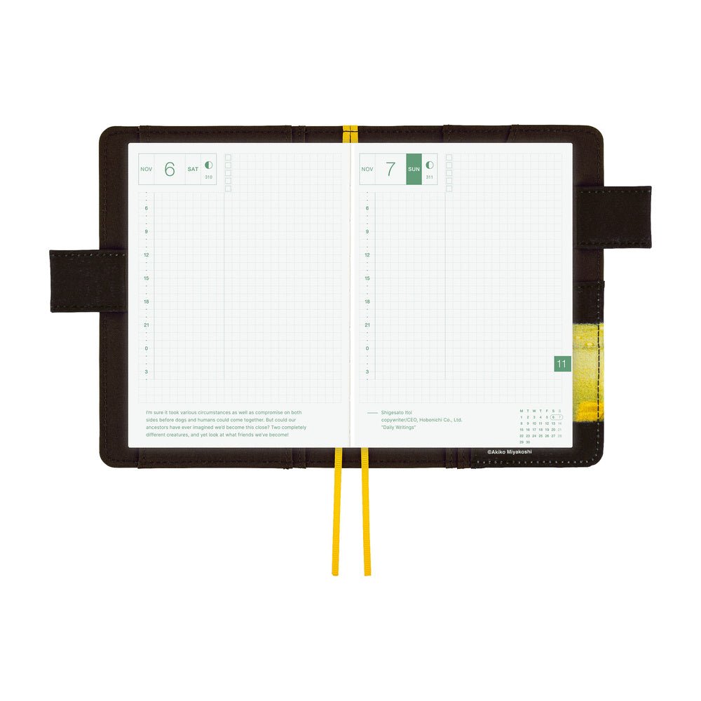 Hobonichi Techo Cover Original A6 - Akiko Miyakoshi: An Airport at Night - Famous | Online Store