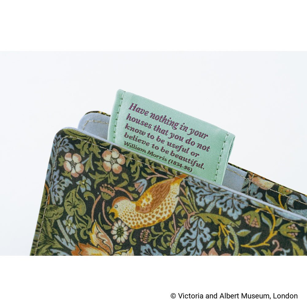 Hobonichi Techo Cover Original A6 - V&A Series: Strawberry Thief - Famous | Online Store