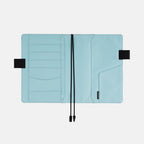 Hobonichi Techo Cover Cousin A5 - Colors: Black x Clear Blue - Famous | Online Store