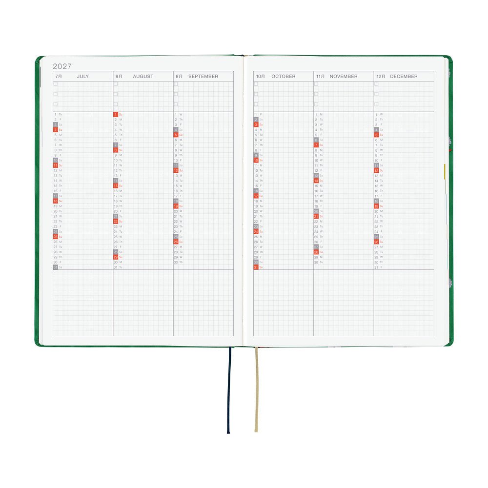 Hobonichi Techo HON A5 2027 - Bow & Tie: Sheep Sheep Sheep - Famous | Online Store