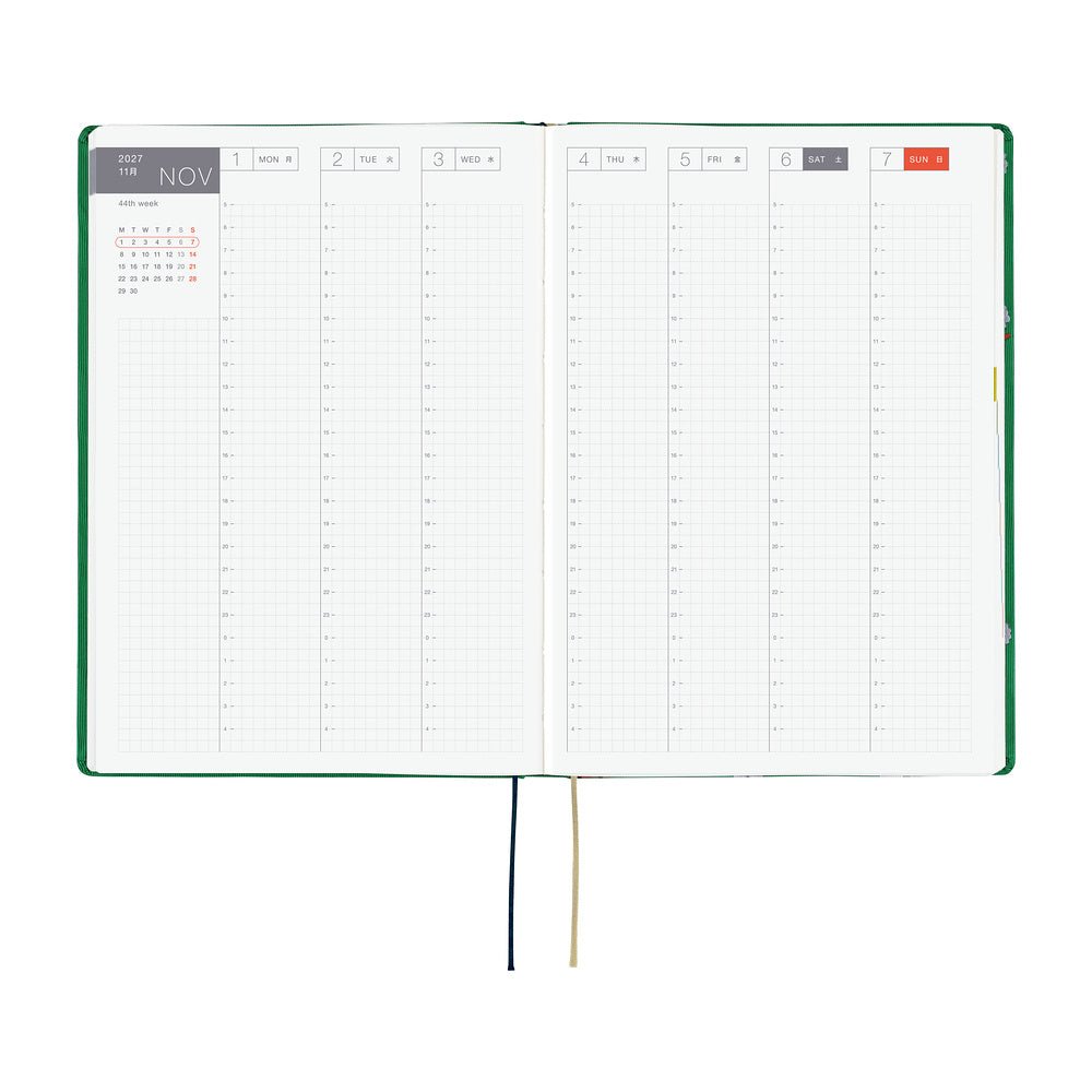 Hobonichi Techo HON A5 2027 - Bow & Tie: Sheep Sheep Sheep - Famous | Online Store
