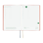 Hobonichi Techo HON A5 2027 - Yumi Kitagishi: White Cat and Rabbit's Tea Room - Famous | Online Store