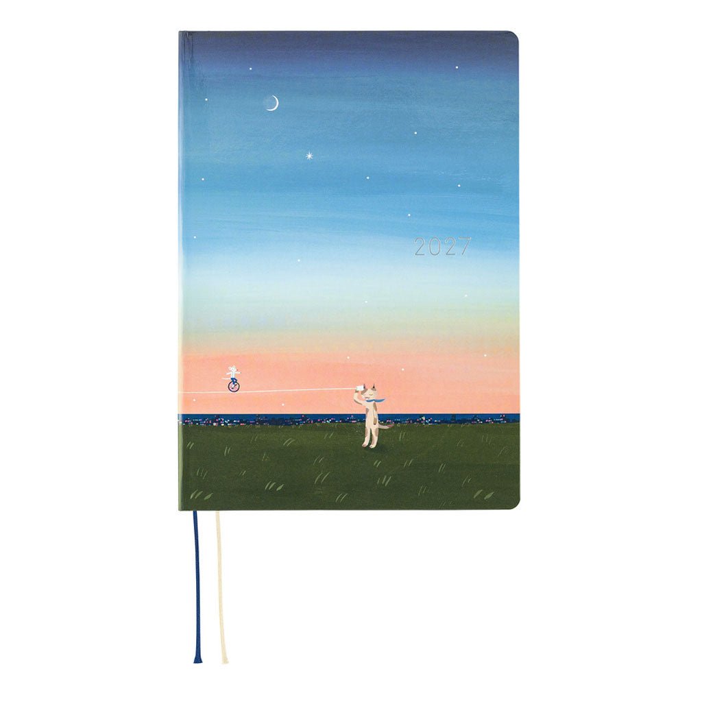 Hobonichi Techo HON A5 2027 - Hiroko Kubota: String Telephone Until the Moon is Full - Famous | Online Store