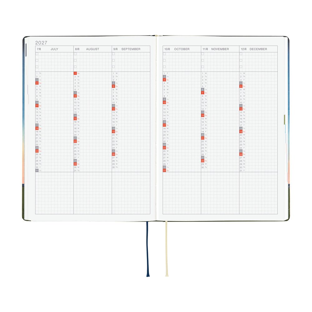 Hobonichi Techo HON A5 2027 - Hiroko Kubota: String Telephone Until the Moon is Full - Famous | Online Store