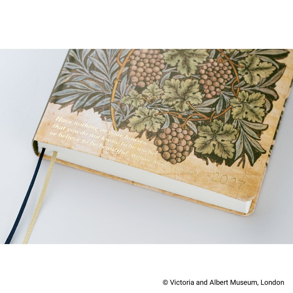 Hobonichi Techo HON A5 2027 - V&A Series: Vine - Famous | Online Store
