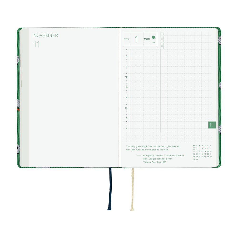 Hobonichi Techo HON A6 2027 - Bow & Tie: Sheep Sheep Sheep - Famous | Online Store