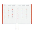 Hobonichi Techo HON A6 2027 - Yumi Kitagishi: White Cat and Rabbit's Tea Room - Famous | Online Store