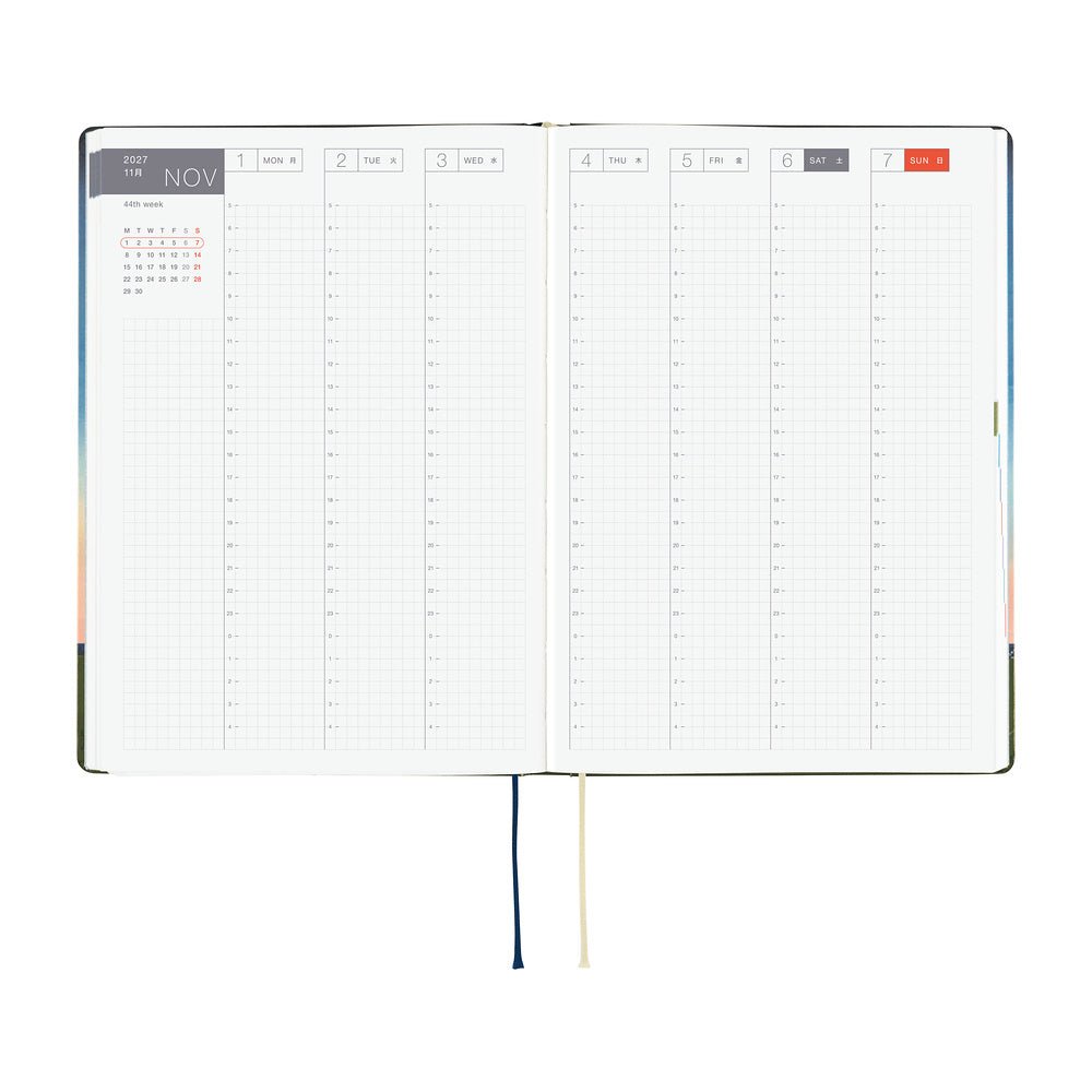 Hobonichi Techo HON A6 2027 - Hiroko Kubota: String Telephone Until the Moon - Famous | Online Store