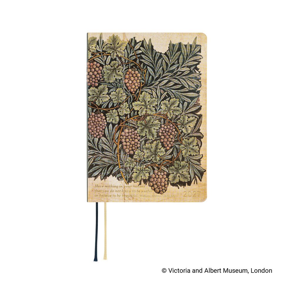 Hobonichi Techo HON A6 2027 - V&A Series: Vine - Famous | Online Store