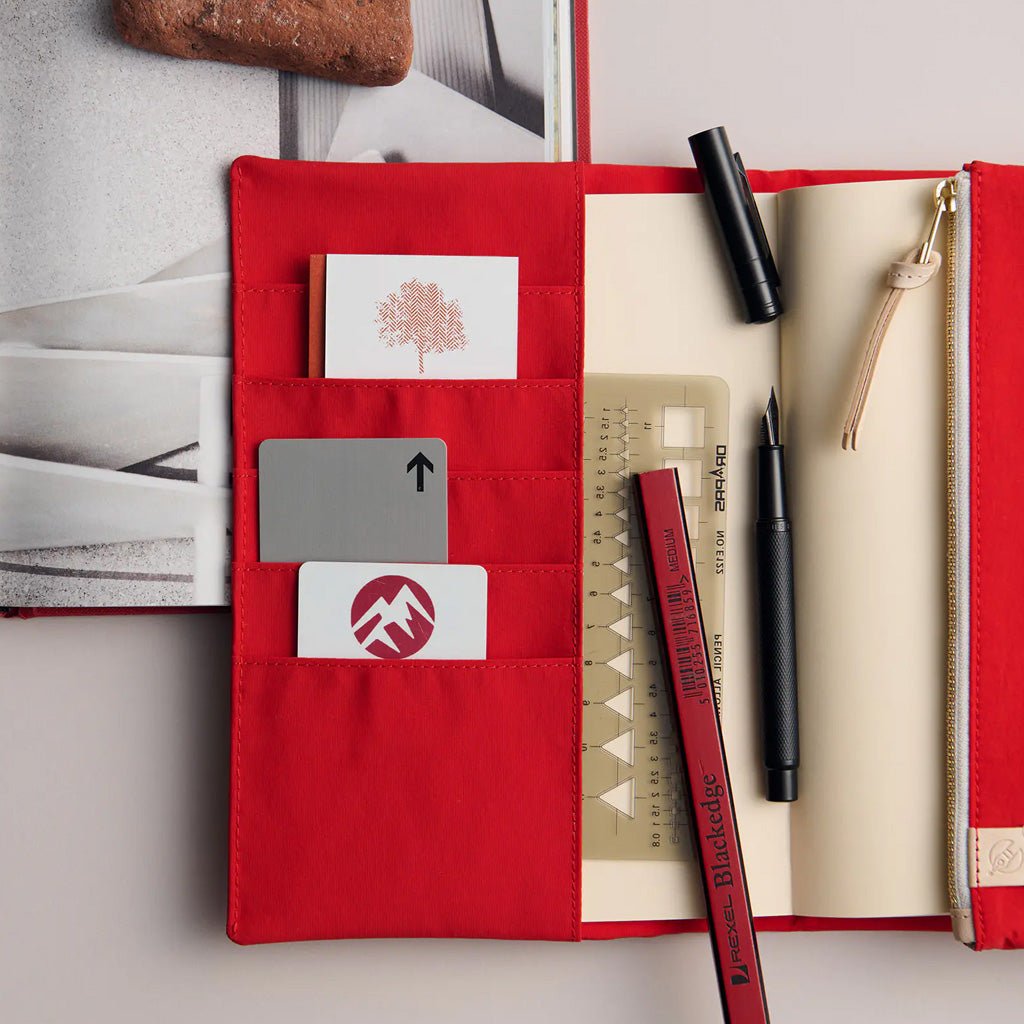 Hobonichi Techo Cover Cousin A5 - Tragen: Red - Famous | Online Store