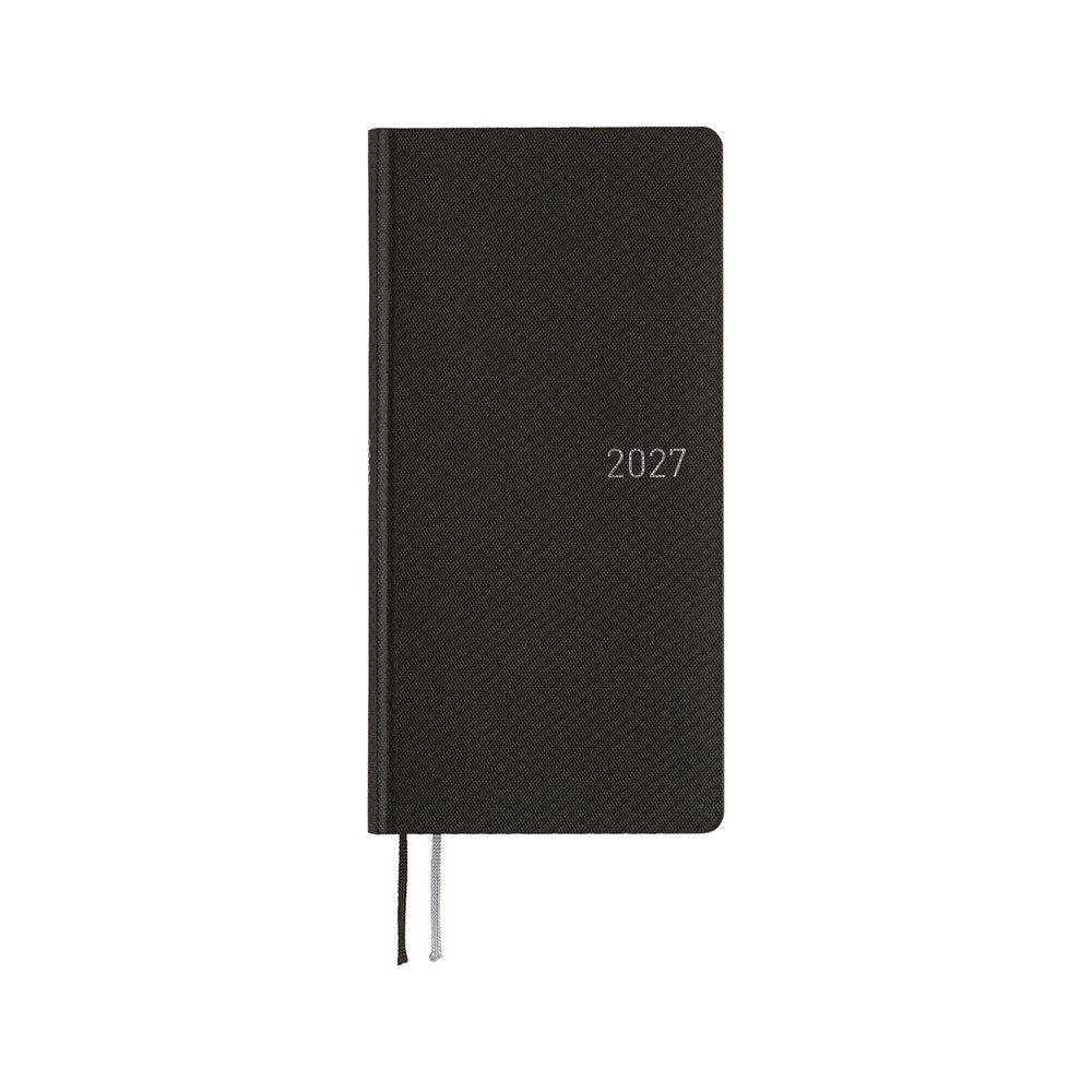 Hobonichi Techo Weeks 2027 - Paper Series: Black Argyle - Famous | Online Store