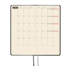 Hobonichi Techo Weeks 2027 - Paper Series: Black Argyle - Famous | Online Store