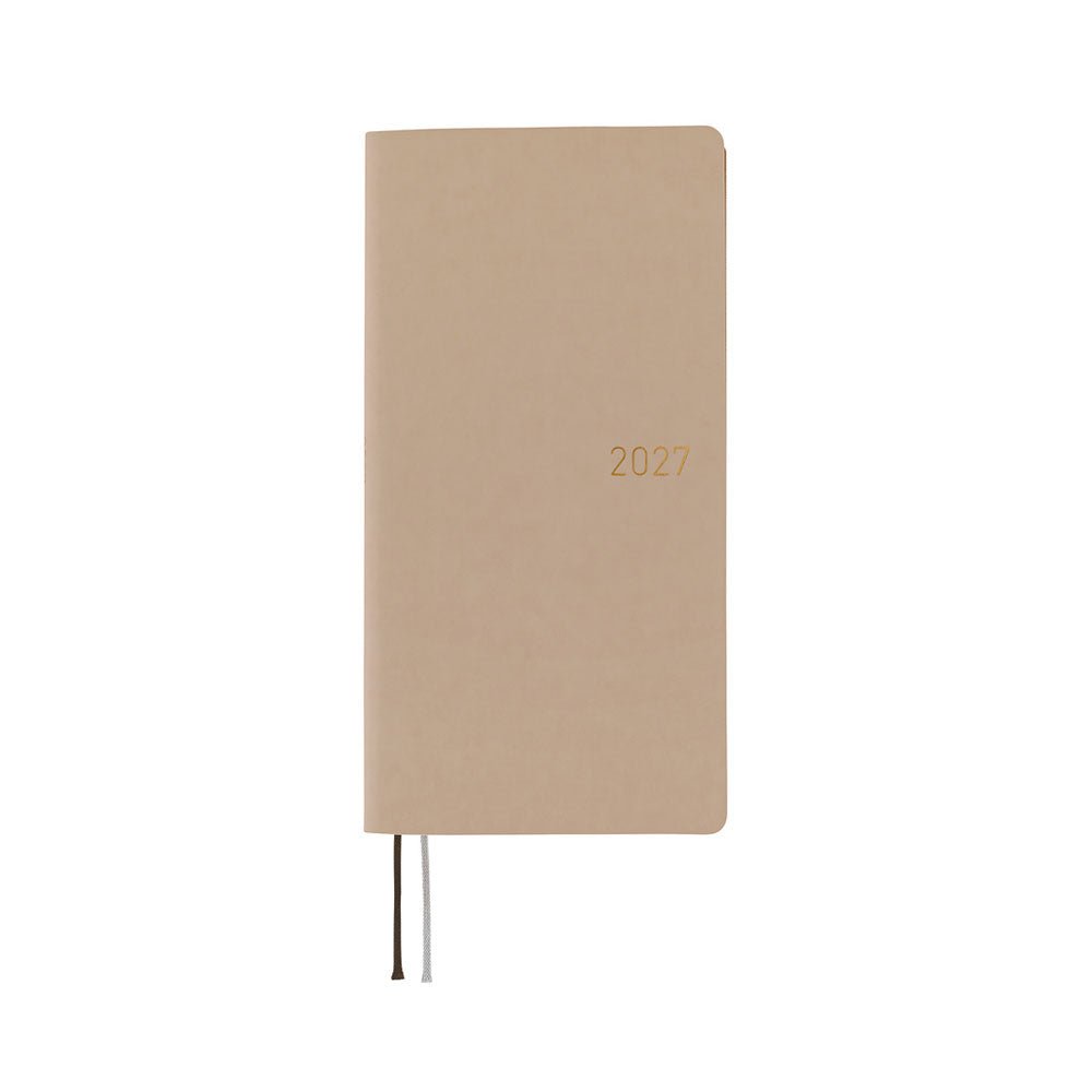 Hobonichi Techo Weeks 2027 - Smooth: Caf au Lait - Famous | Online Store