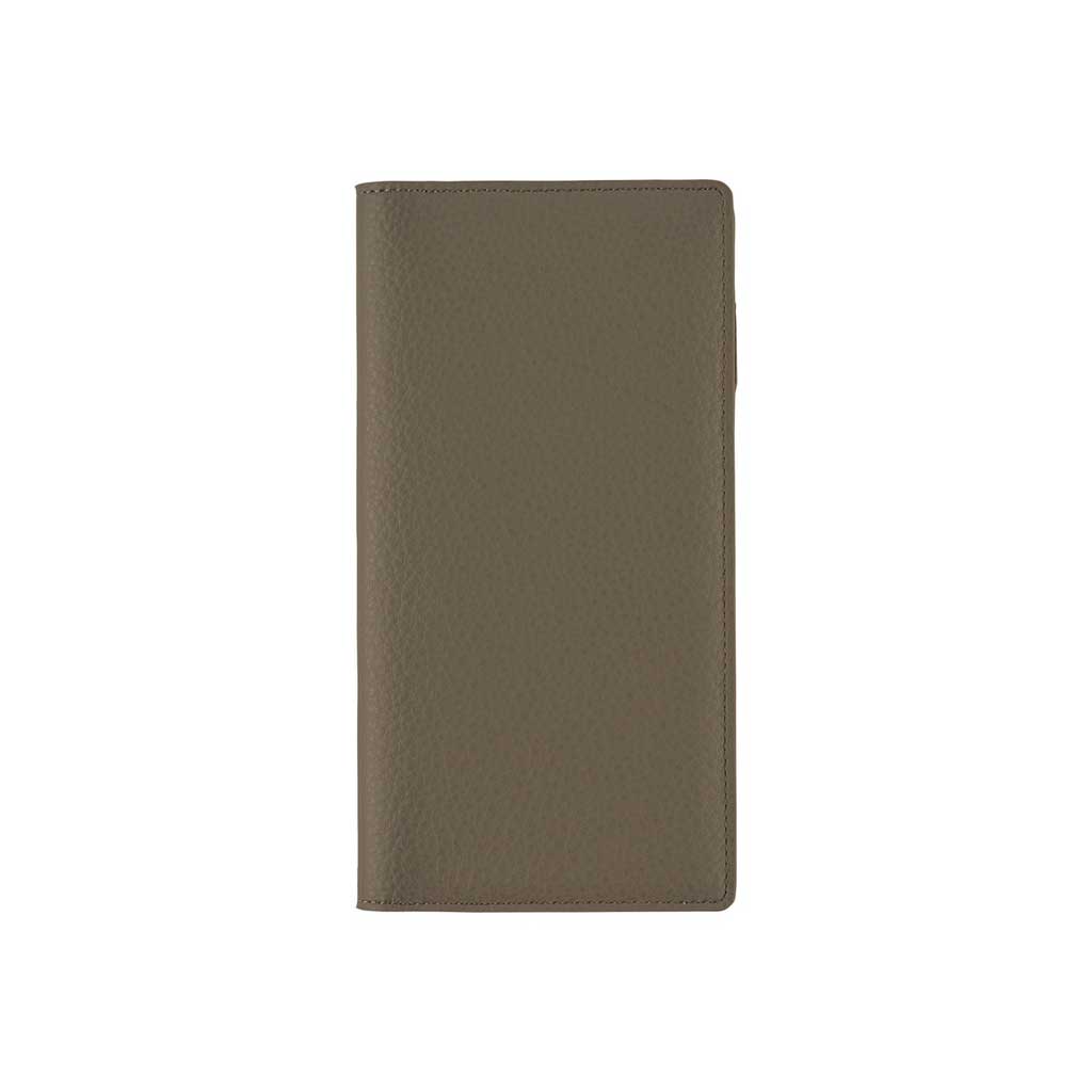 Hobonichi Techo Weeks Cover - Leather: Taut (Gray & Light Blue) - Famous | Online Store