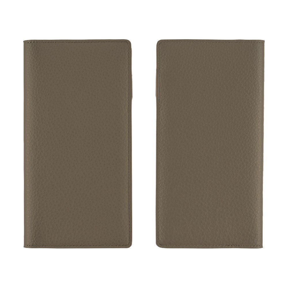 Hobonichi Techo Weeks Cover - Leather: Taut (Gray & Light Blue) - Famous | Online Store