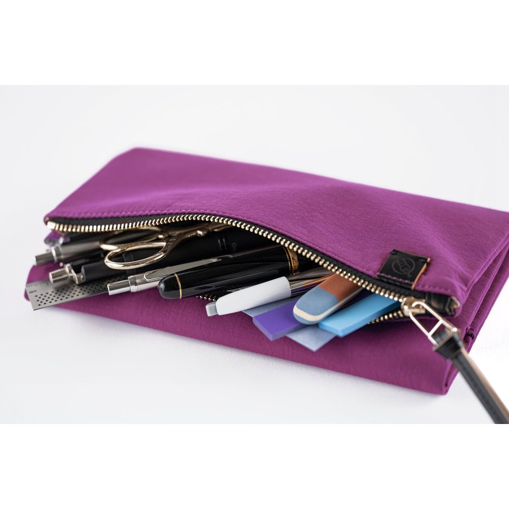 Hobonichi Techo Weeks Cover - Tragen: Purple - Famous | Online Store
