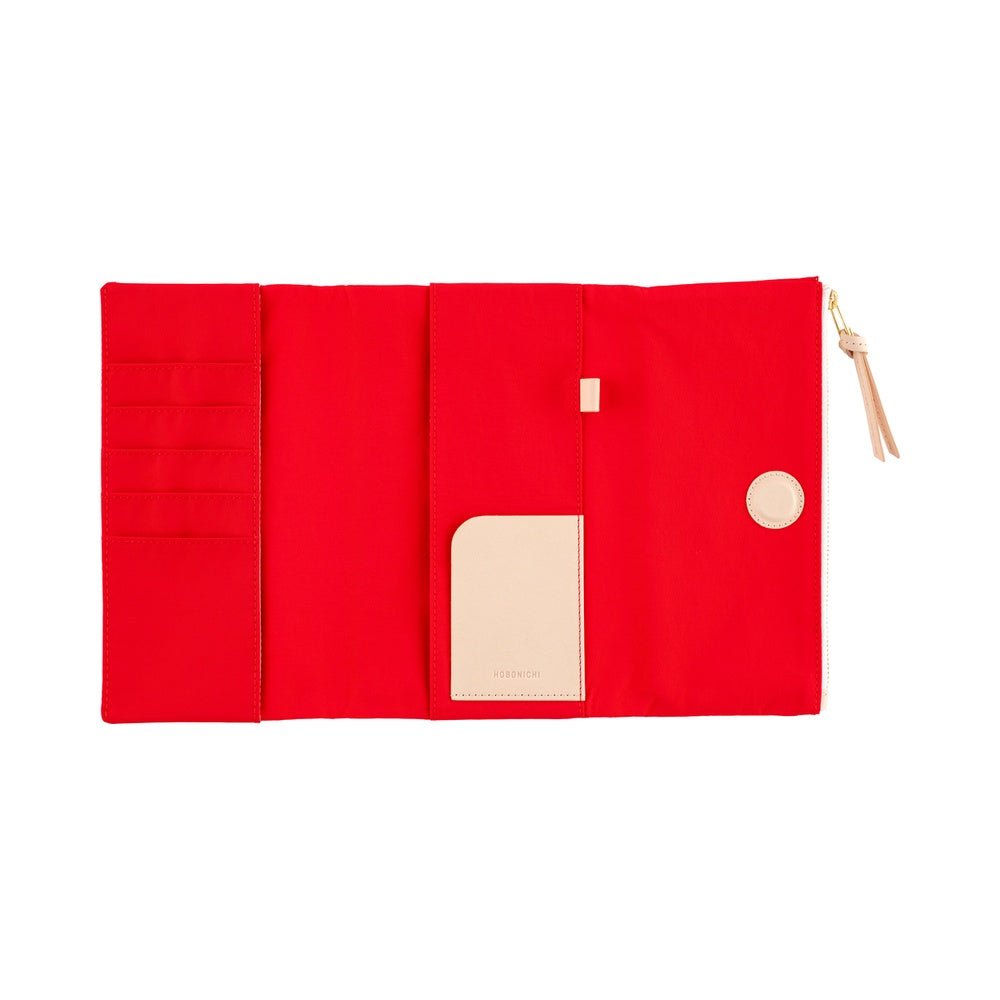 Hobonichi Techo Weeks Cover - Tragen: Red - Famous | Online Store