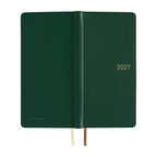 Hobonichi Techo Weeks 2027 - Leather: Forest Green - Famous | Online Store