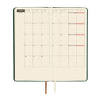 Hobonichi Techo Weeks 2027 - Leather: Forest Green - Famous | Online Store