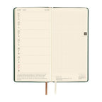 Hobonichi Techo Weeks 2027 - Leather: Forest Green - Famous | Online Store