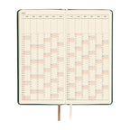 Hobonichi Techo Weeks 2027 - Leather: Forest Green - Famous | Online Store