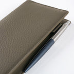 Hobonichi Techo Weeks Cover - Leather: Taut (Gray & Light Blue) - Famous | Online Store