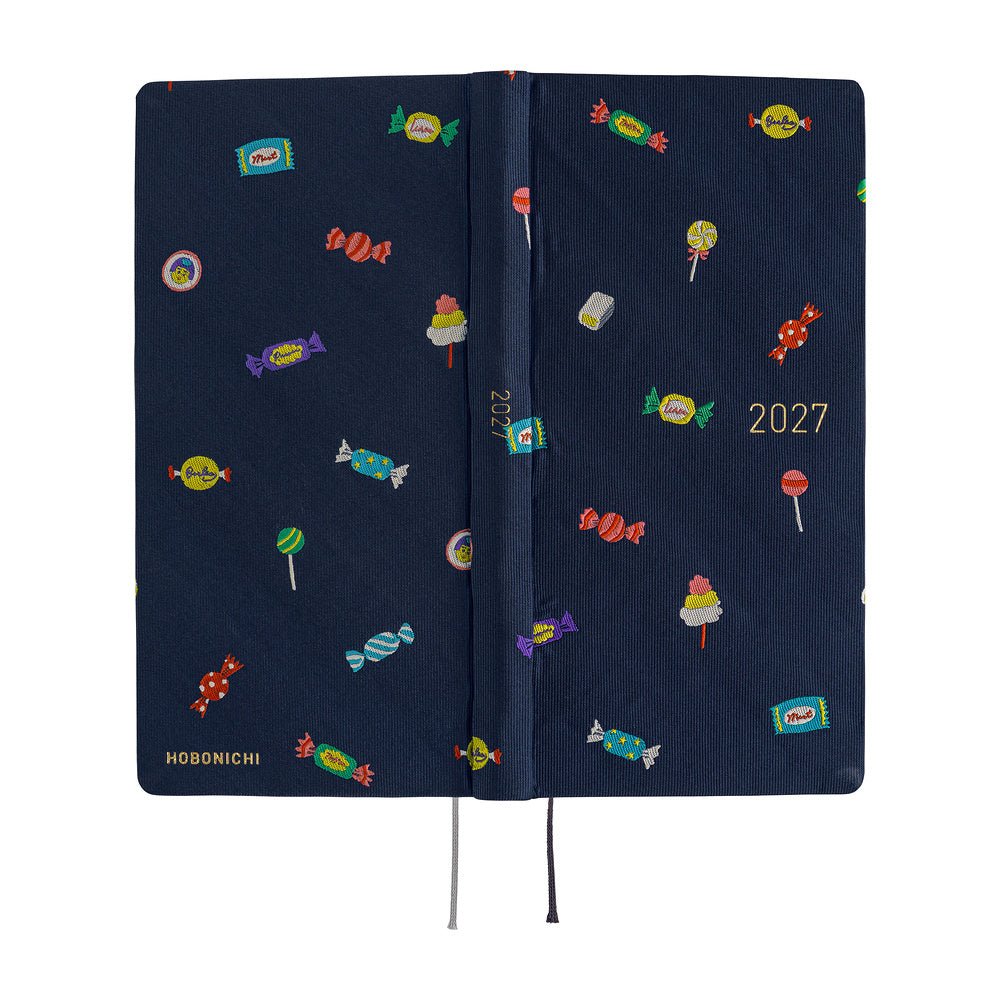 Hobonichi Techo Weeks Mega 2027 - Bow & Tie: Candy Dream - Famous | Online Store