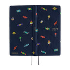 Hobonichi Techo Weeks Mega 2027 - Bow & Tie: Candy Dream - Famous | Online Store