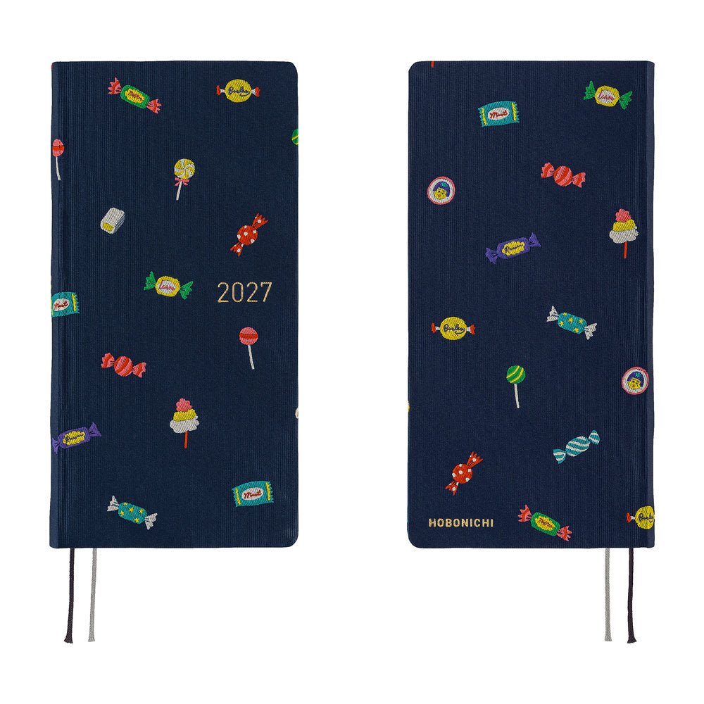 Hobonichi Techo Weeks Mega 2027 - Bow & Tie: Candy Dream - Famous | Online Store