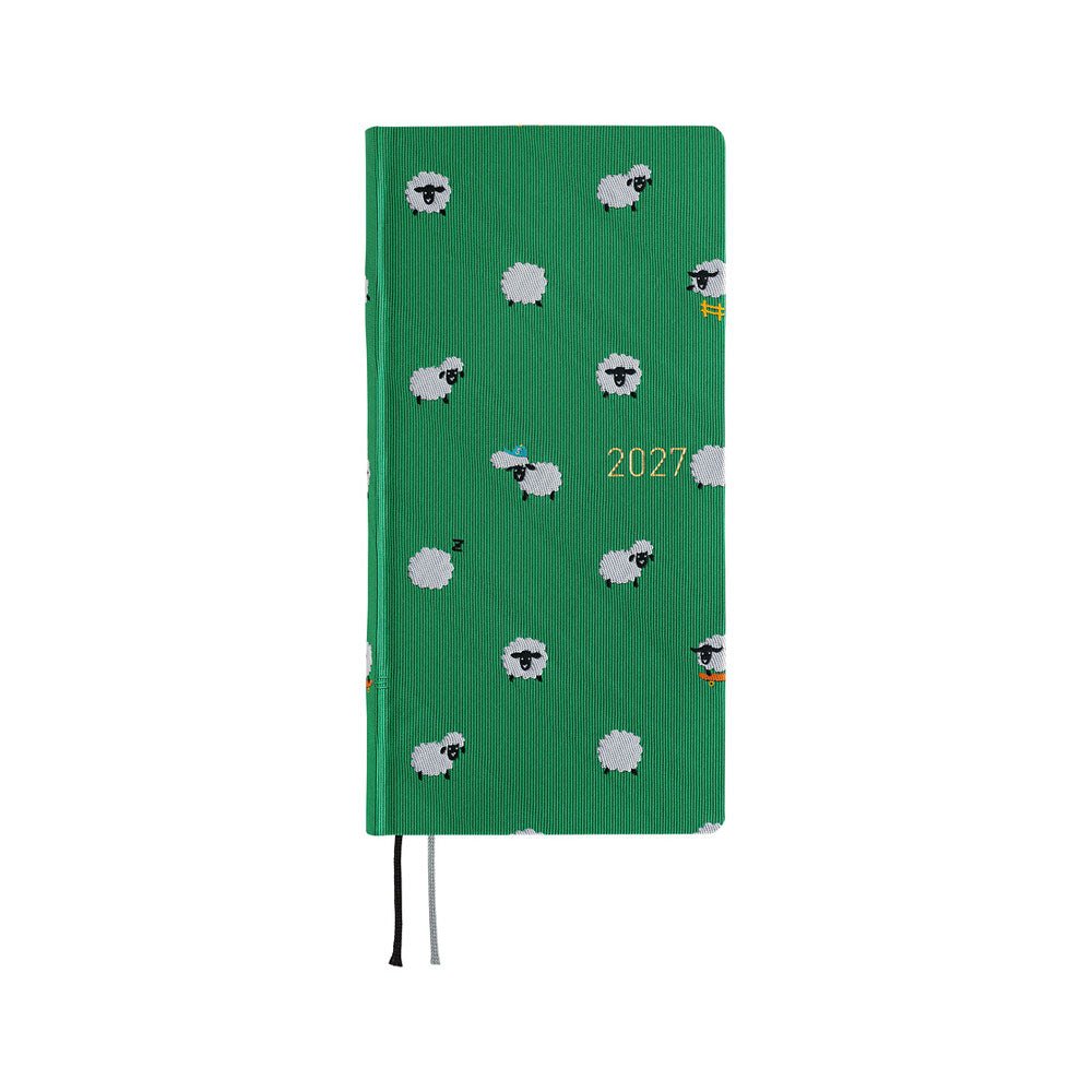 Hobonichi Techo Weeks Mega 2027 - Bow & Tie: Sheep Sheep Sheep - Famous | Online Store