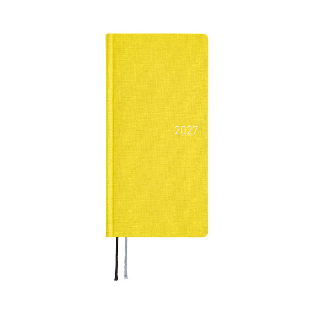 Hobonichi Techo Weeks Mega 2027 - Colors: Canaria Yellow - Famous | Online Store