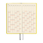 Hobonichi Techo Weeks Mega 2027 - Colors: Canaria Yellow - Famous | Online Store